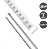 Barra LED 28W Lineal para Techo técnico. Especialistas Iluminación Led