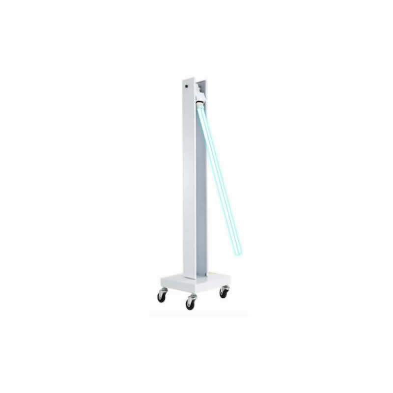 Torre de esterilización Luz Ultravioleta UV-C 150W. 220m2 en 1 hora.
