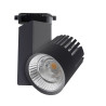 Foco LED 40W Negro para Carril Monofásico BRIDGELUX Chip 100º CRI +90