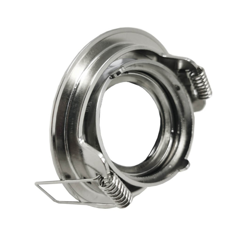 Aro Redondo Acero Orientable para dicroica LED GU10 MR16