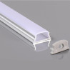 Perfil Flexible Aluminio U 2 metros
