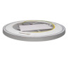 Plafón LED Superficie 24W OSRAM Chip Plata- 5 AÑOS DE GARANTIA