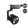 Foco LED 30W Negro para Carril Monofásico 35º Chip Bridgelux