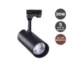Foco LED 30W Negro TRIFASICO Dimmable DOB Driverless 24º- 5 Años de garantía
