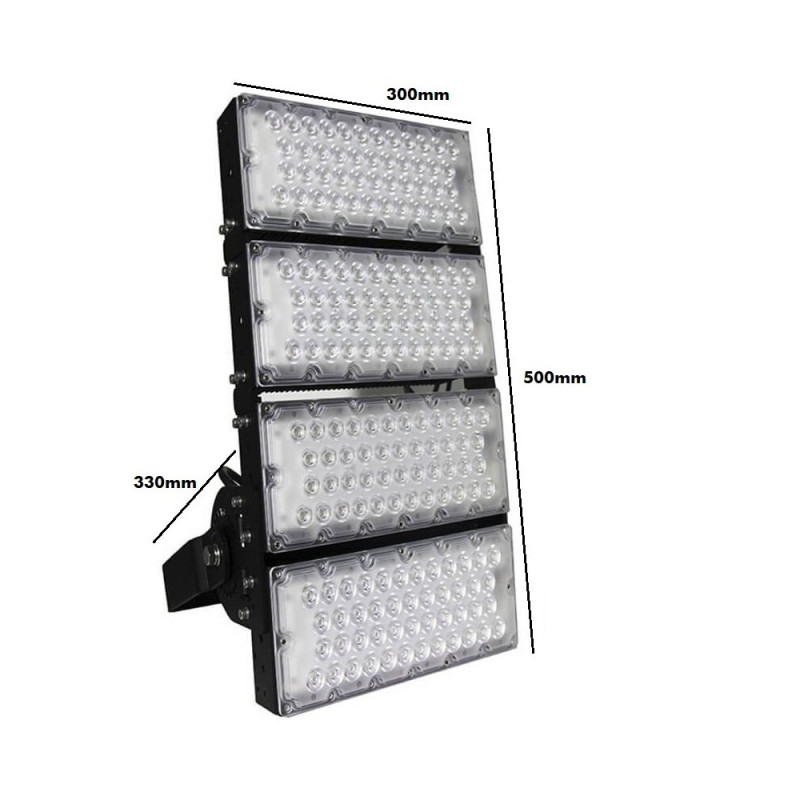 Proyector LED 480W Chip Bridgelux 240Lm/W - Driver Philips - 20º- 5 Años de garantía
