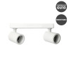 Aplique de Techo Blanco para 2 GU10