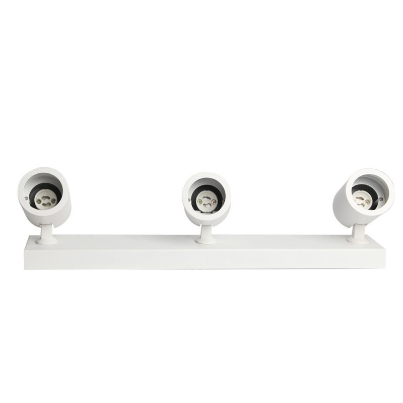 Aplique de Techo Blanco para 3 GU10