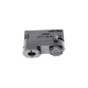 Conector adaptador de carril TRIFASICO Negro