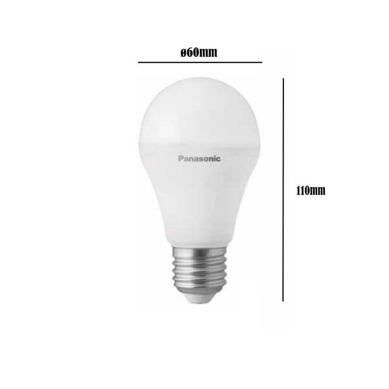 Bombilla LED 9W E27 A60 Panasonic Panaled