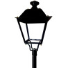 Soporte de acoplamiento para columna farola LED - 60mm