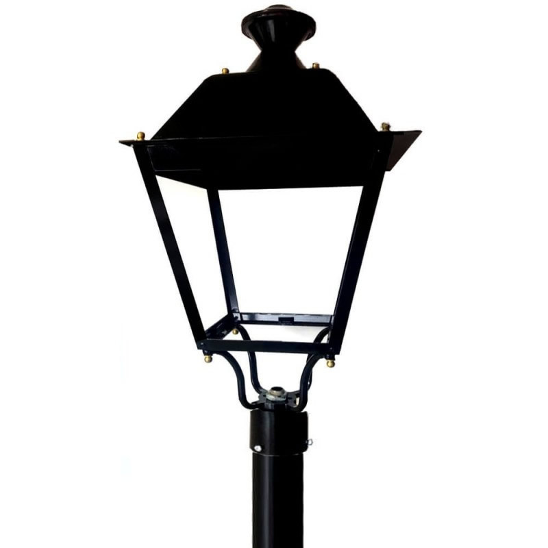 Soporte de acoplamiento para columna farola LED - 90mm