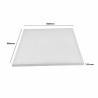 Plafón superficie 40w Aluminio Blanco 50x50 cm Slim