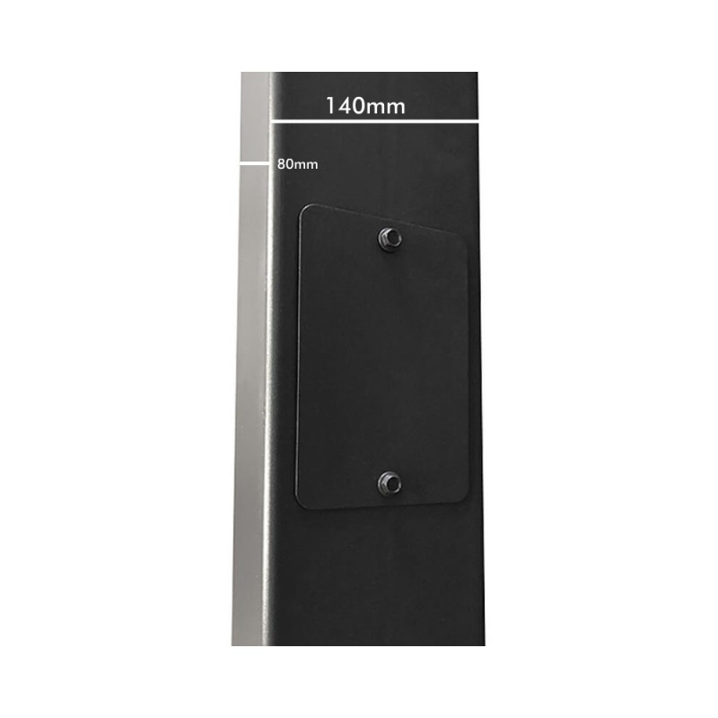 Farola LED 100W OSRAM 5 años de garantia con Columna 6 metros