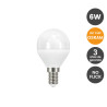 Bombilla LED 6W E14 G45 - OSRAM CHIP - 3 Años de garantía