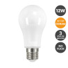 Bombilla LED 12W E27 A60  - OSRAM CHIP - 3 Años de garantía