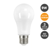 Bombilla LED 9W E27 A60 - OSRAM CHIP - 3 Años de garantía