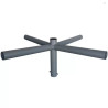 Cruceta de Acero de 4 Brazos para columna