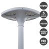 Farola Solar LED 100W BYD 5 años de garantía