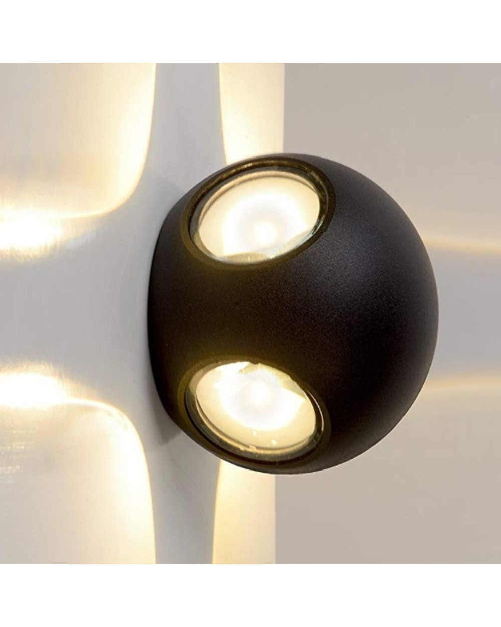 Aplique LED 12W Pared IP65 Exterior chip Bridgelux