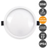 Downlight LED 20W Circular - OSRAM CHIP DURIS E 2835 - CCT - UGR17