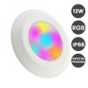 Lámpara LED Sumergible DC12V - 12W - IP68 - RGB