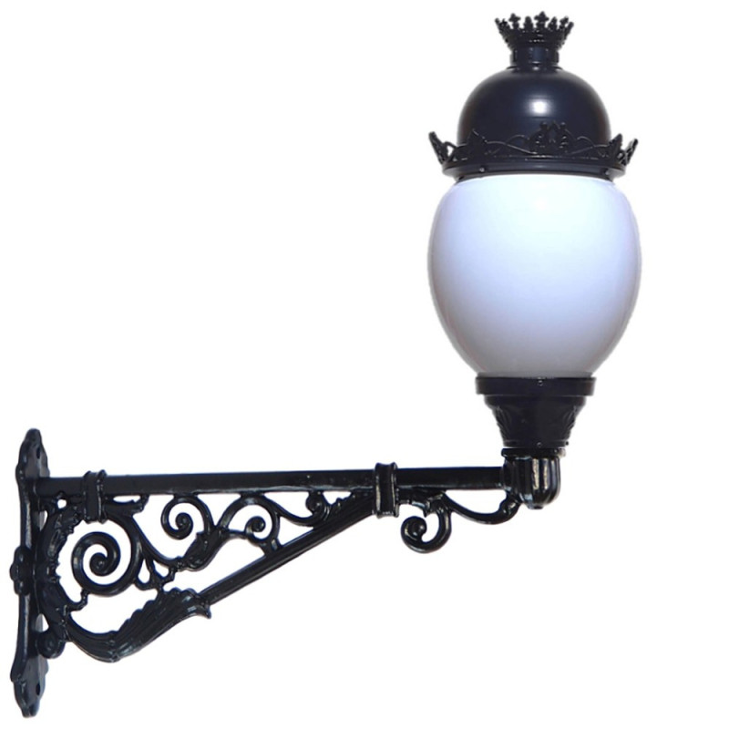Farola LED Globo Clásica Aluminio