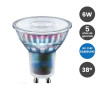 Dicroica LED 6W Cristal GU10 Samsung Chip 5 años de garantia