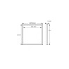 Panel Fit LED 60x60 44W Marco Luminoso Blanco - CCT- Driver Philips 5 Años de garantía