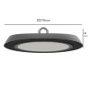 Campana Industrial LED 100W UFO OSRAM CHIP 5 años de garantia