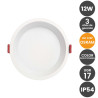 Downlight LED 12W Circular OSRAM CHIP - Color Seleccionable - IP54 - UGR17- 3 AÑOS DE GARANTIA