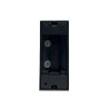 Aplique LED exterior negro para GU10 • Ledytec