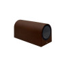Aplique LED exterior marrón Oxirón GU10 IP54 • Ledytec