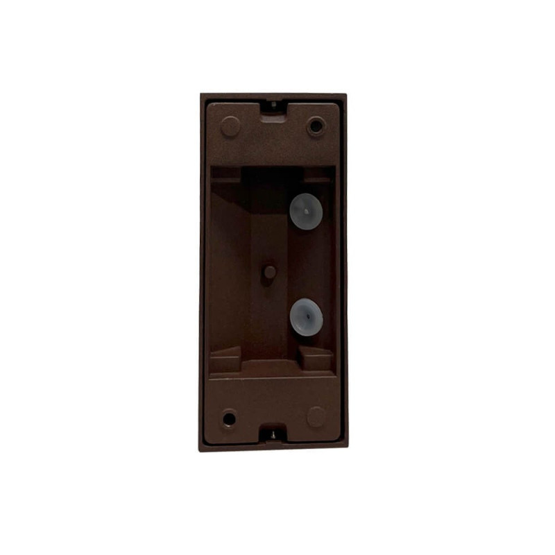 Aplique LED exterior marrón Oxirón GU10 IP54 • Ledytec