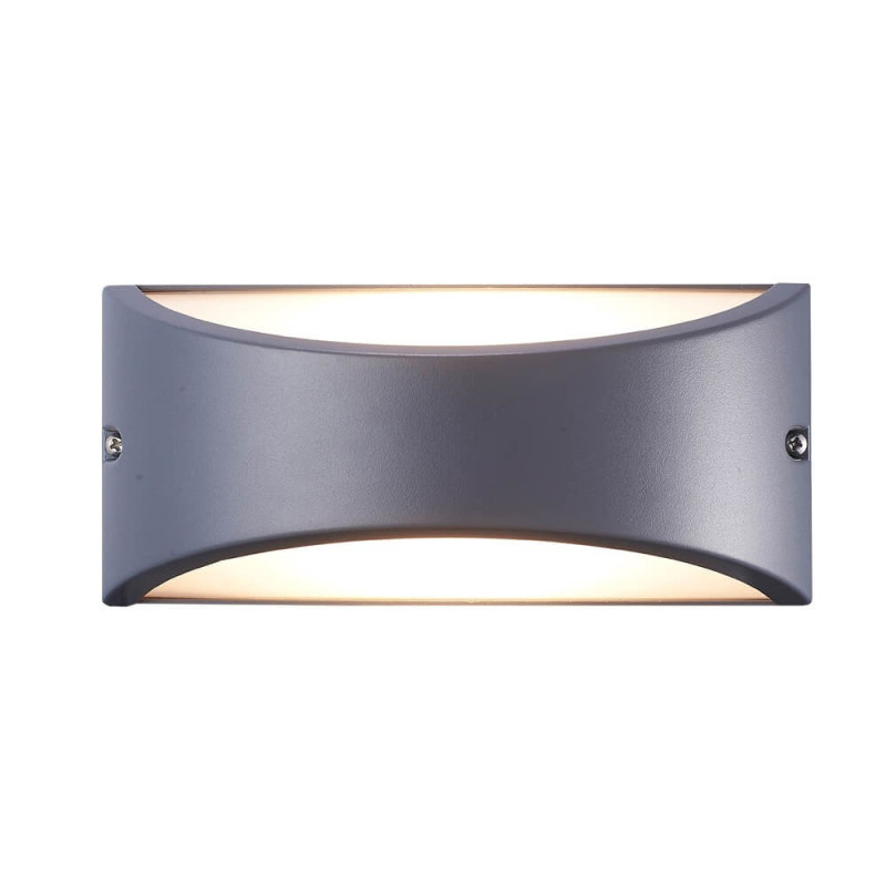 Aplique LED Exterior Gris Antracita para bombilla E27 IP54- 3 AÑOS DE GARANTIA