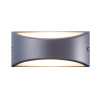 Aplique LED Exterior Gris Antracita para bombilla E27 IP54- 3 AÑOS DE GARANTIA