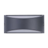 Aplique LED Exterior Gris Antracita para bombilla E27 IP54- 3 AÑOS DE GARANTIA