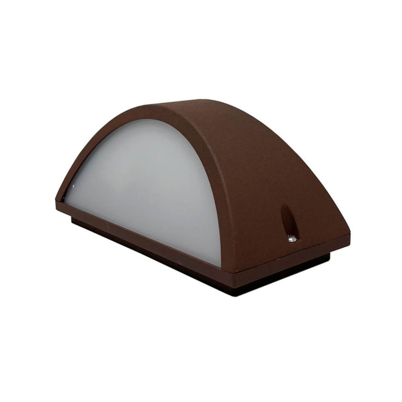 Aplique LED Exterior Marron Oxiron para bombilla E27 IP54- 3 AÑOS DE GARANTIA