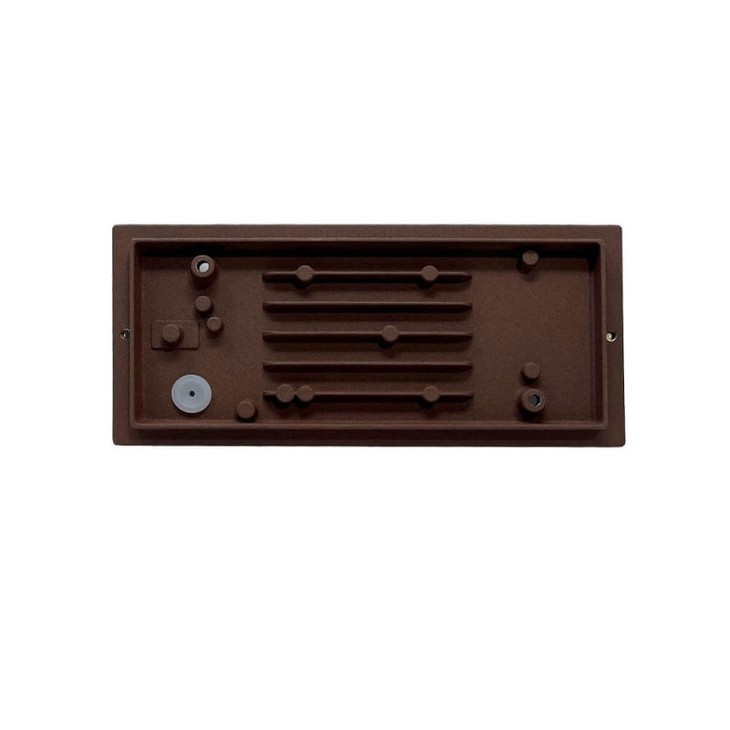 Aplique LED Exterior Marron Oxiron para bombilla E27 IP54- 3 AÑOS DE GARANTIA