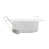Aro Redondo Blanco Slim Orientable para dicroica LED GU10 MR16