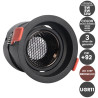 Empotrable LED Potencia y color seleccionable 5W - 8W -12W Negro Chip Bridgelux UGR11 CRI +92- 3 AÑOS DE GARANTIA