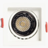 Empotrable LED CCT cuadrado blanco 5W-8W-12W Bridgelux UGR11
