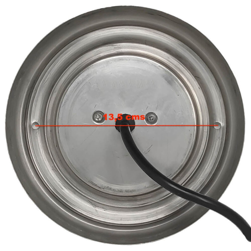Lámpara LED Sumergible 18W 12V IP68 Acero Inoxidable 316