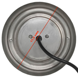 Lámpara LED RGB Sumergible 12W 12V IP68 Acero Inoxidable 316