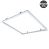 Marco para empotrar Panel LED de 60x60 cm color Blanco- 3 años de garantia