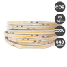 Tira LED COB 20W/M 220V 840 LED/m Rollo 50m 1600Lm  IP67- 3 AÑOS DE GARANTIA
