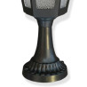 Farol aluminio sobre muro para Lámpara LED E27