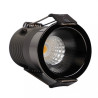 Empotrable LED 6W Negro Bridgelux  40° UGR11 130Lm/W. 3 años garantia