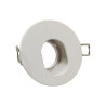 Aro Redondo Orientable Blanco para dicroica LED GU10 MR16 Aluminio