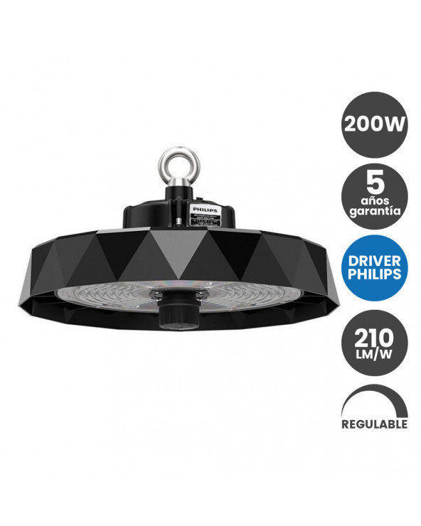 Campana LED UFO 200W...