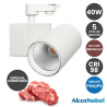 Foco LED 40W Driver PHILIPS Chip Bridgelux Blanco para Carril Monofásico Especial Carniceria